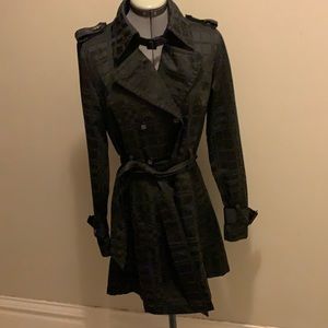 Unique Black Plaid Dress Jacket